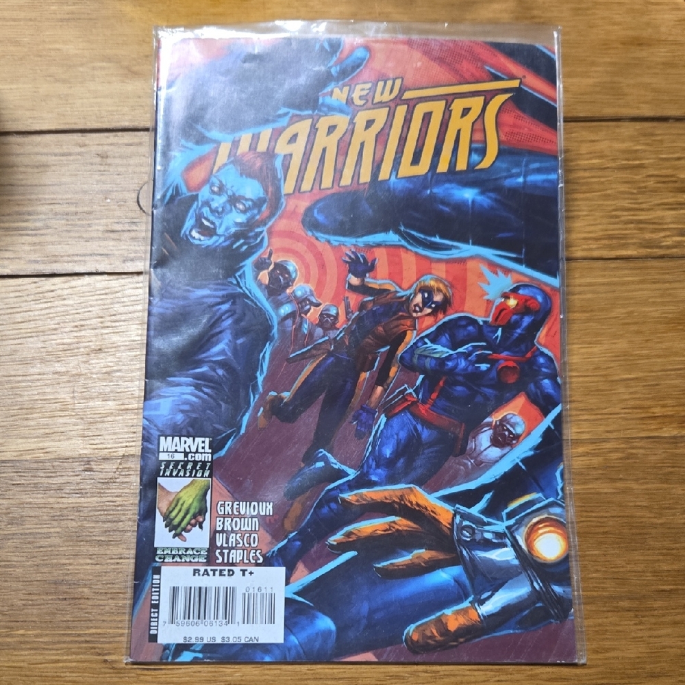 Marvel New Warriors #16 Comic